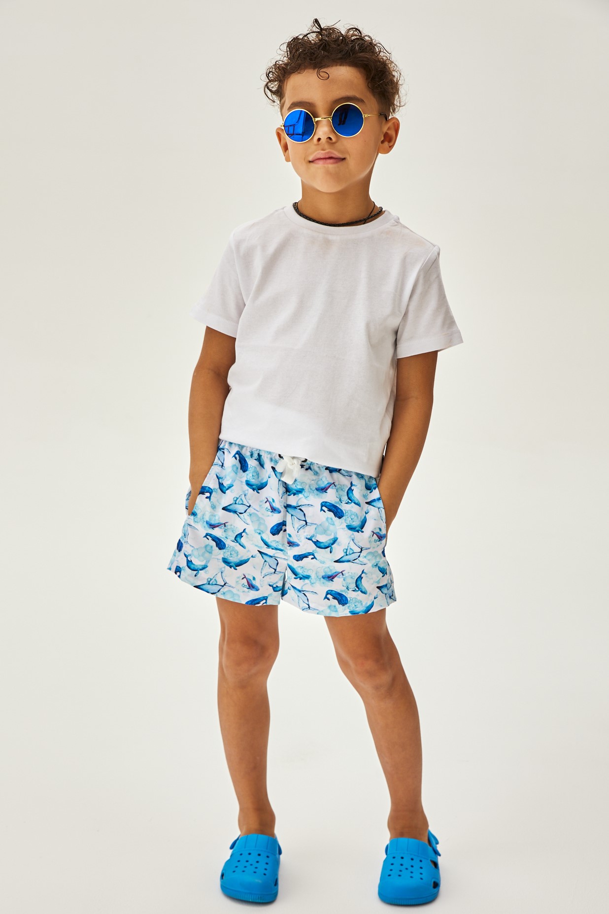Шорты Capitania KIDS/MEN-001/WHALES - фото 2