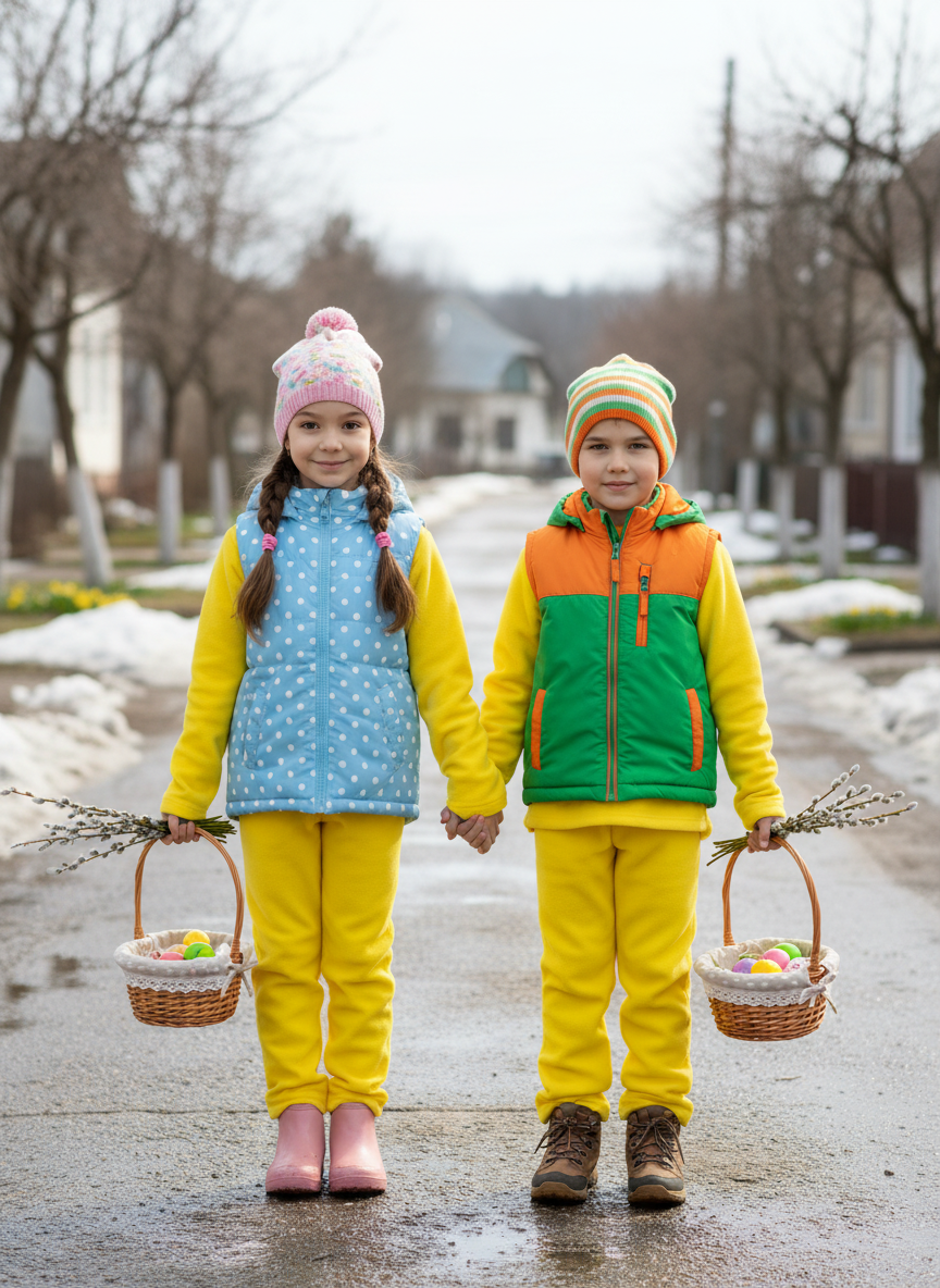 Костюм флисовый Утенок 7052г(ш) желтый - фото 3