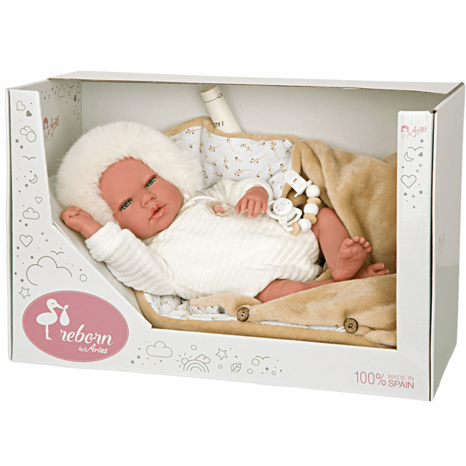 Кукла пупс Arias высота 40 см Т24484 - фото 6