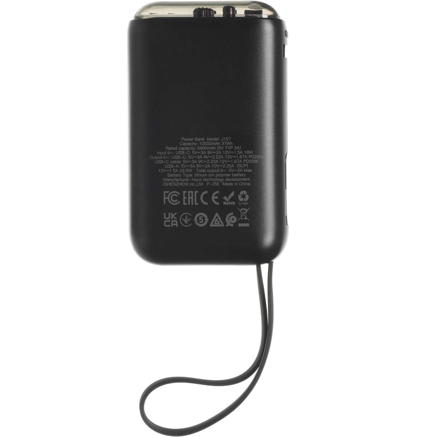 Мобильный аккумулятор hoco 10000mAh в ассортименте - фото 11