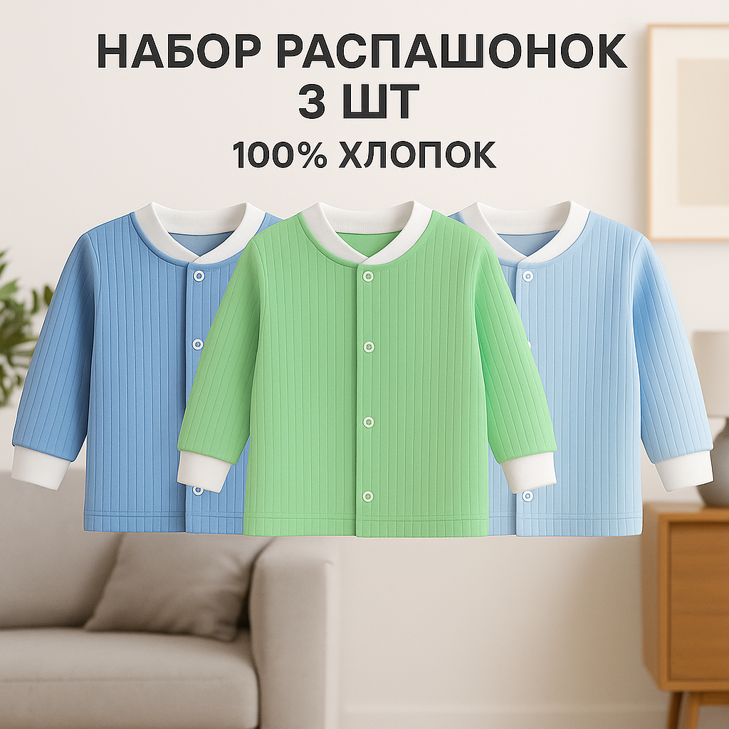 Распашонка 3 шт Софьюшка Kof/Sof-006/006 - фото 2