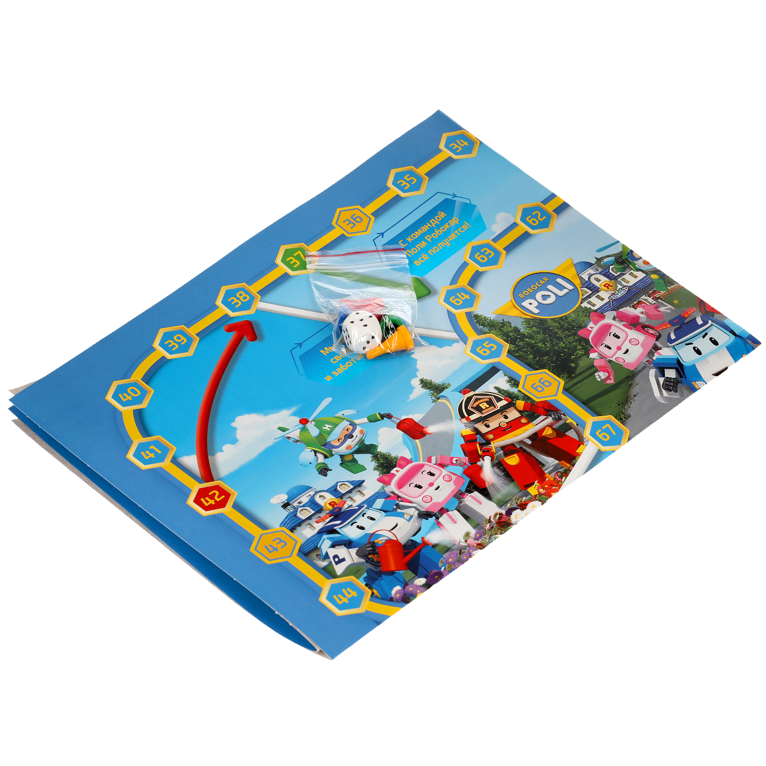 Настольная игра Умные игры Робокар Поли - фото 3