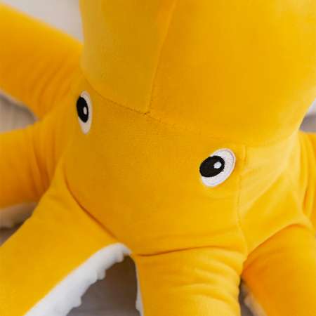 Мягкая игрушка TOTTY TOYS осьминог 51 см антистресс развивающая обнимашка