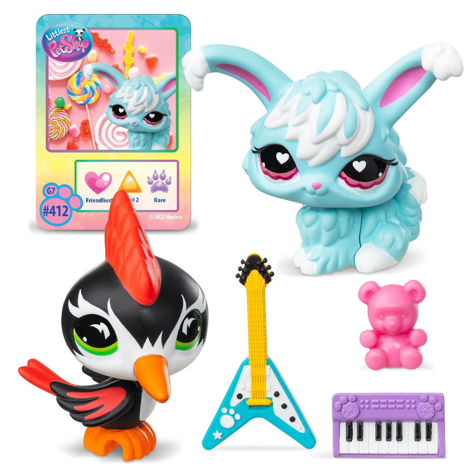 Игровой набор Littlest Pet Shop Дятел и Кролик - фото 1