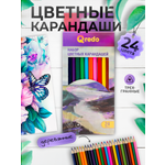 Карандаши цветные Qredo 24 шт.