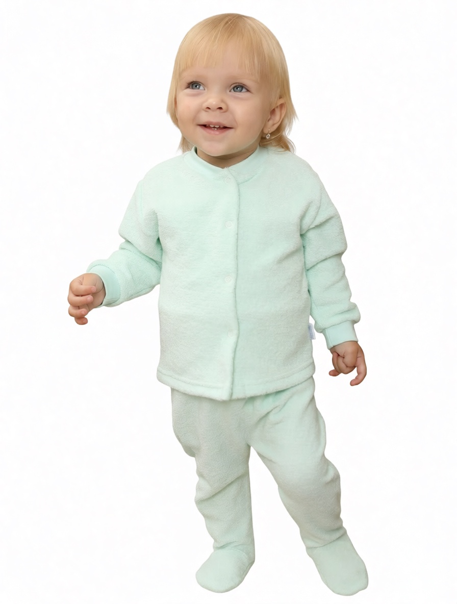 Кофточка ПАПИТТО И93-201 бирюзовый - фото 1