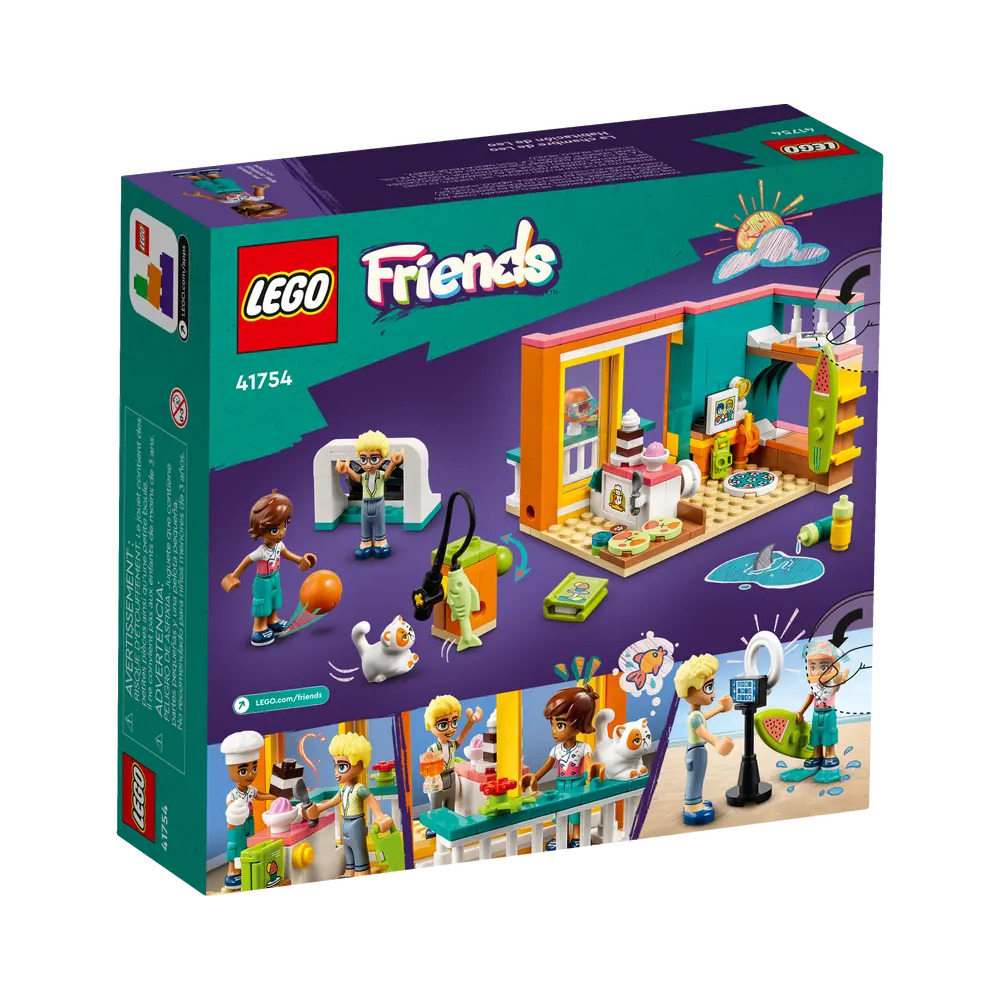 Конструктор LEGO Friends Комната Лео 41754 1154 дет. - фото 2