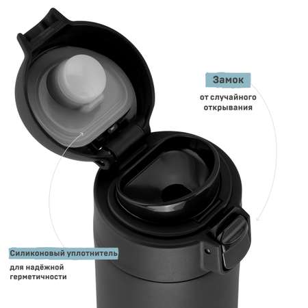 Термокружка Арктика для чая 420мл 701-420 черная