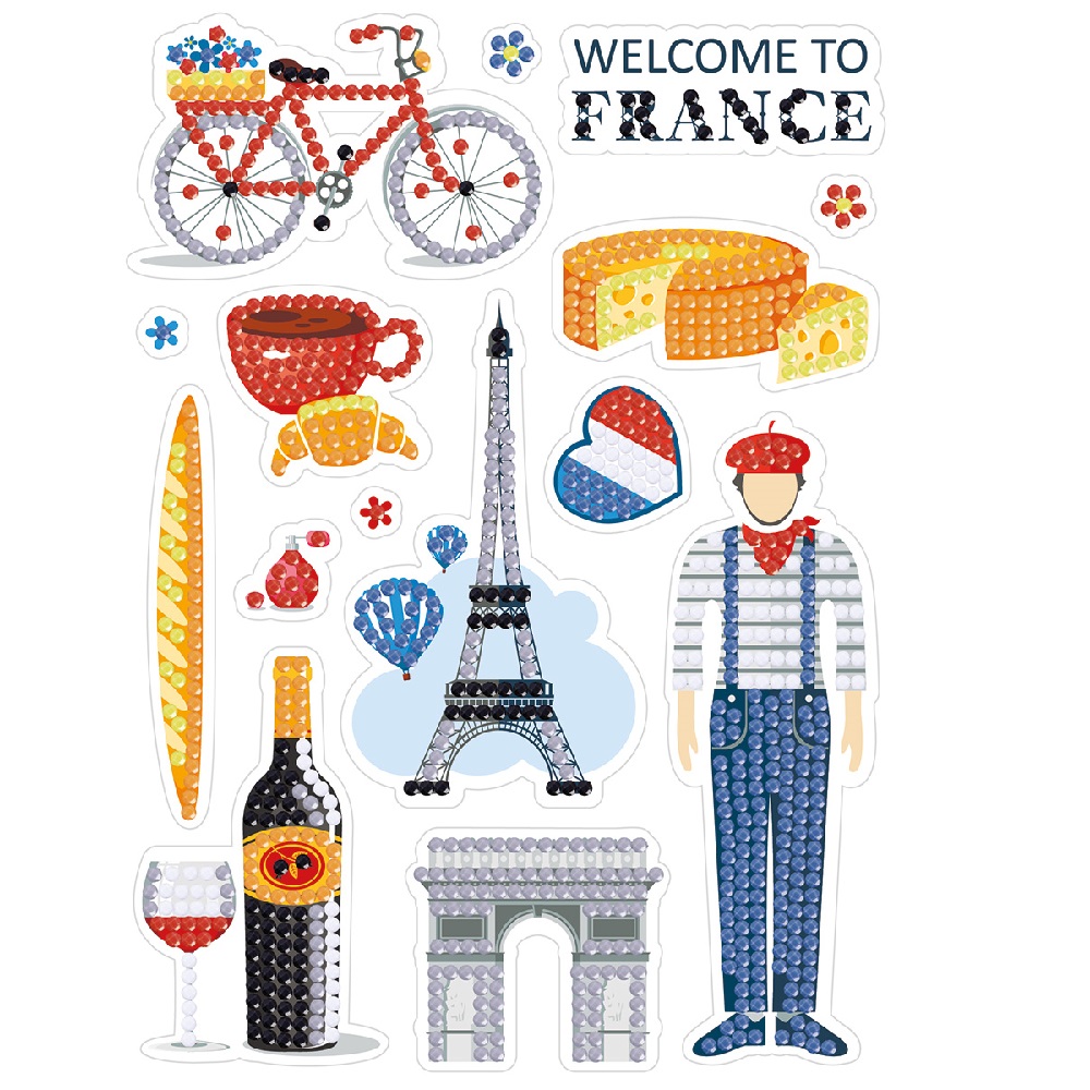 Алмазная мозаика Фрея Франция - фото 2