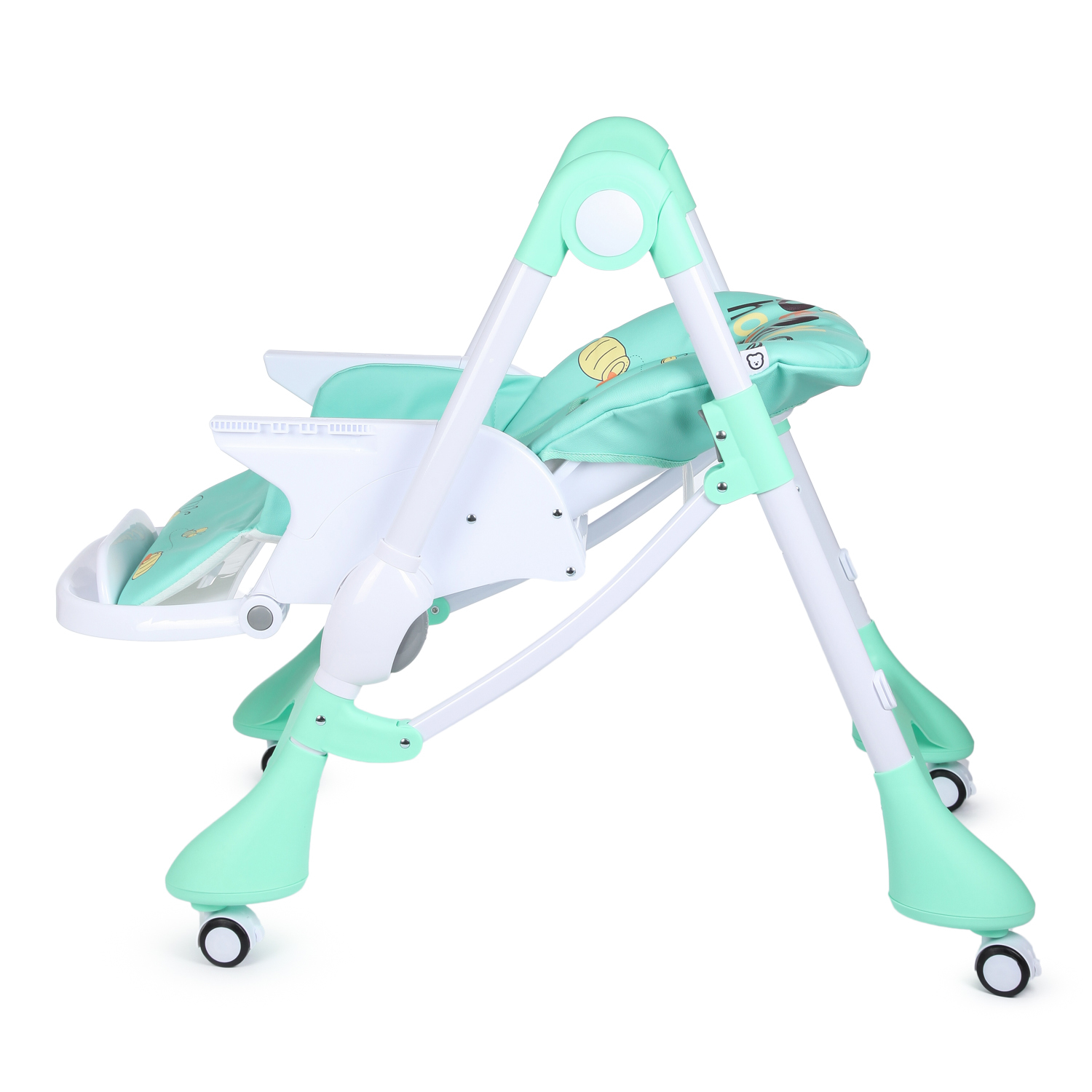 Стульчик для кормления Babyton Animals Green классический - фото 8