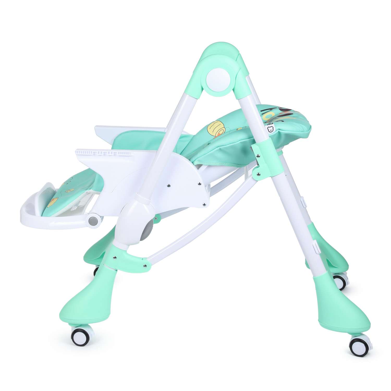 Стульчик для кормления Babyton Animals Green классический - фото 8