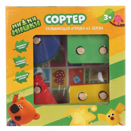 Игрушка Буратино сортер Ми-ми-мишки