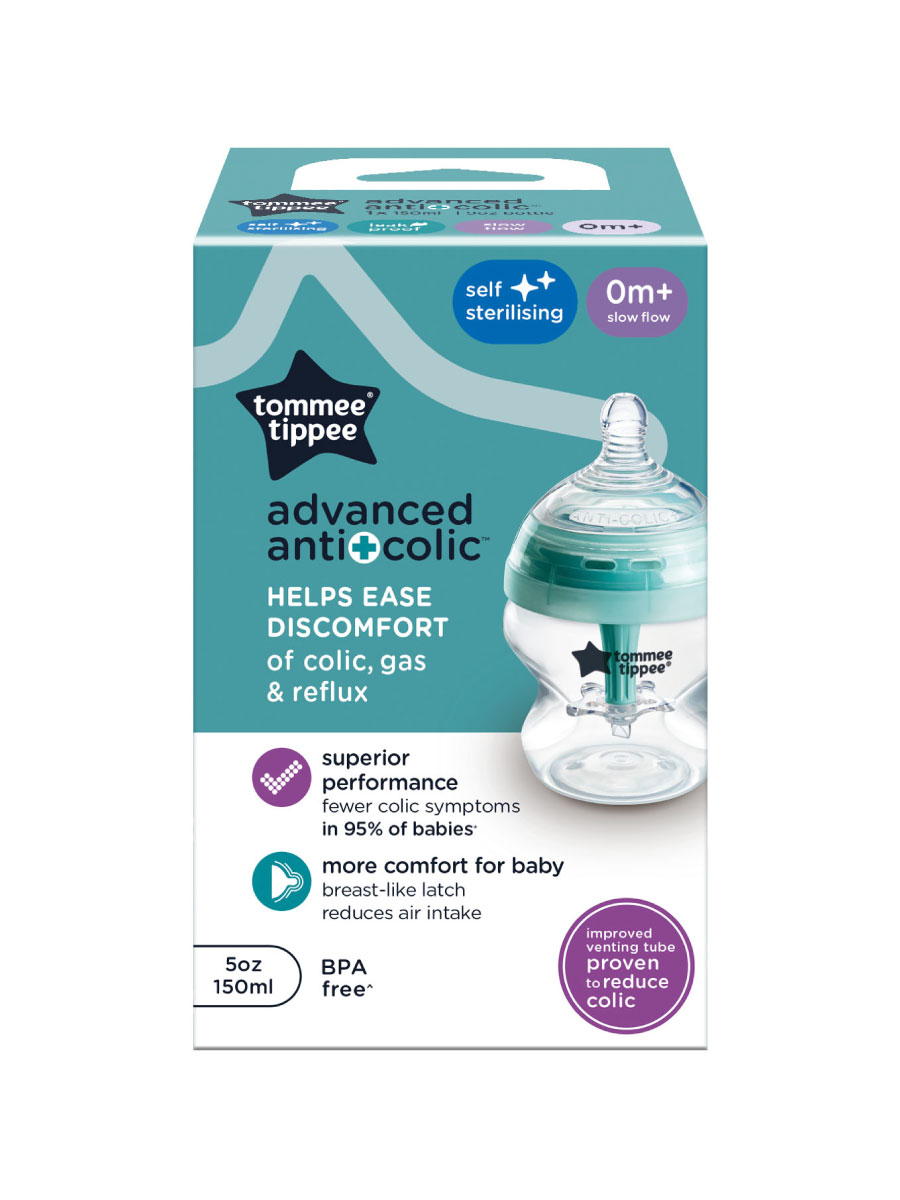 Бутылочка Tommee tippee Anti-Colic 150 мл в ассортименте - фото 2