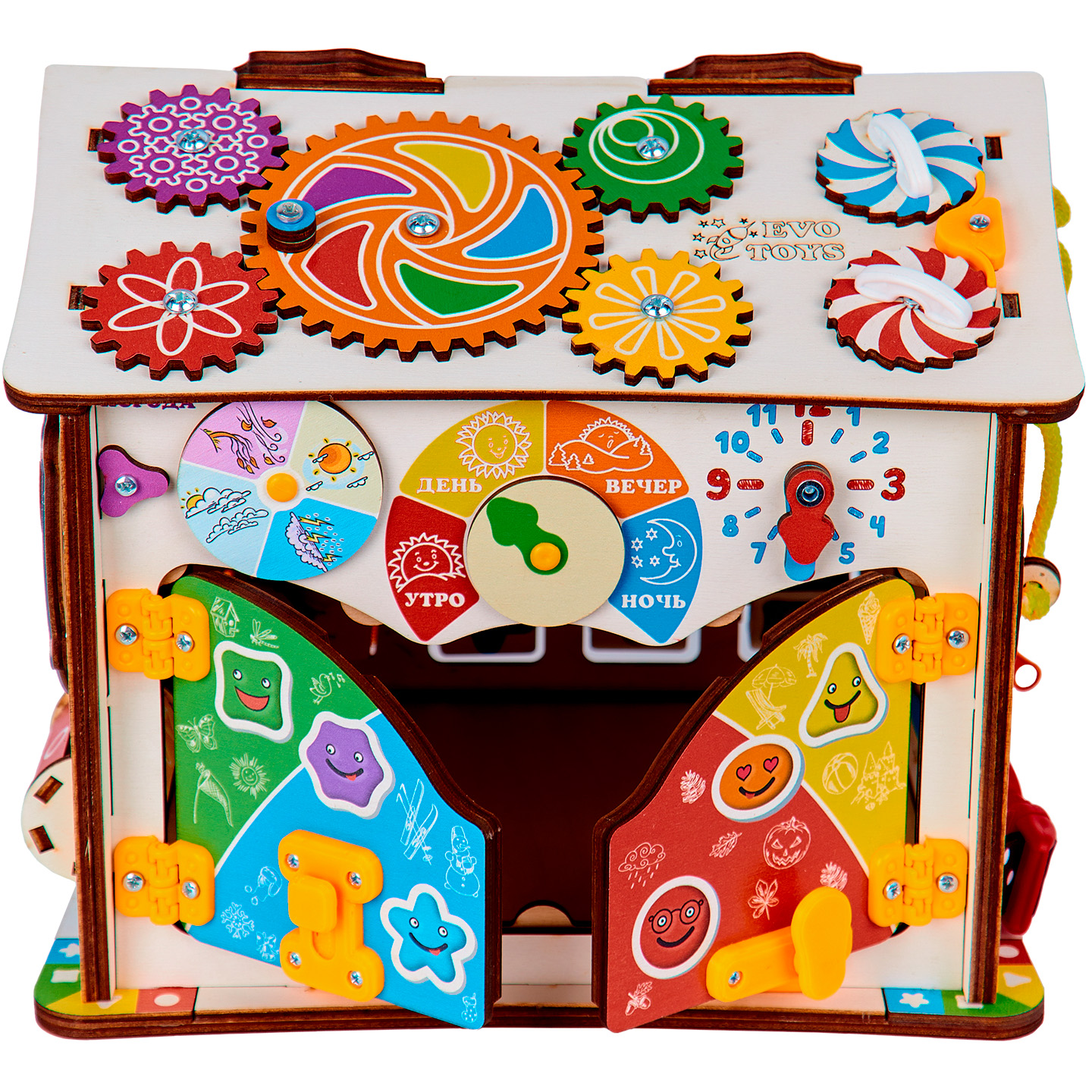 Игрушка Evotoys бизиборд - фото 15