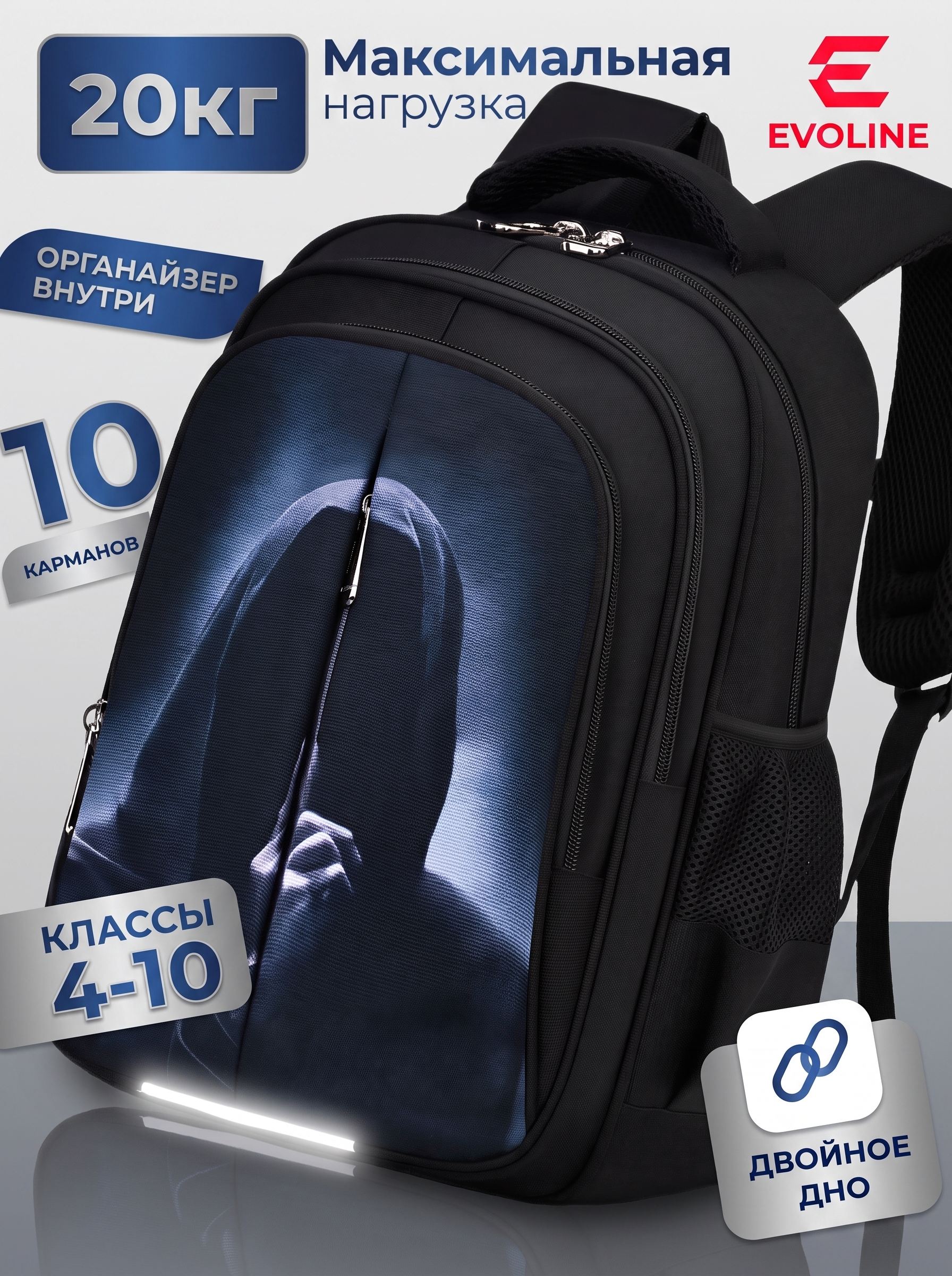 Рюкзак Evoline образ человека - фото 33