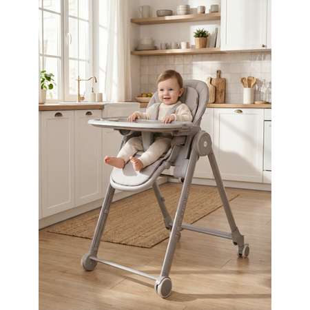 Стульчик для кормления Tomix Dominik серый