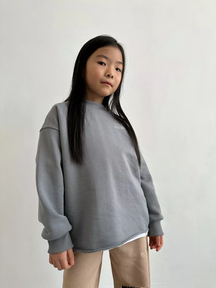 Свитшот ROOMY ESSENCE COMFYsw/grey - фото 1