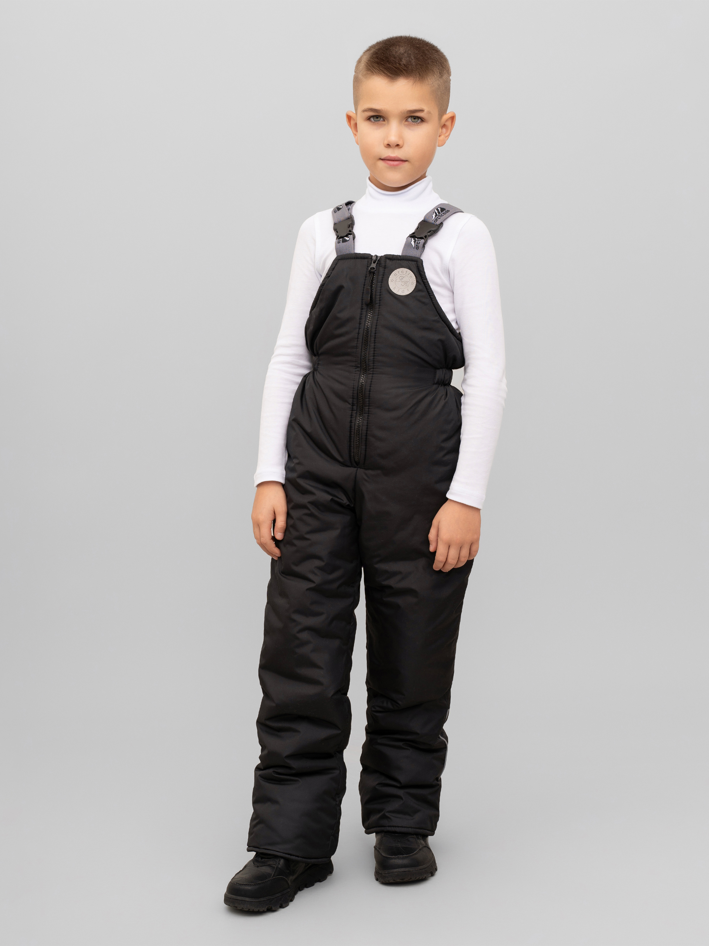 Полукомбинезон Arctic kids 60-015/1 черный - фото 13