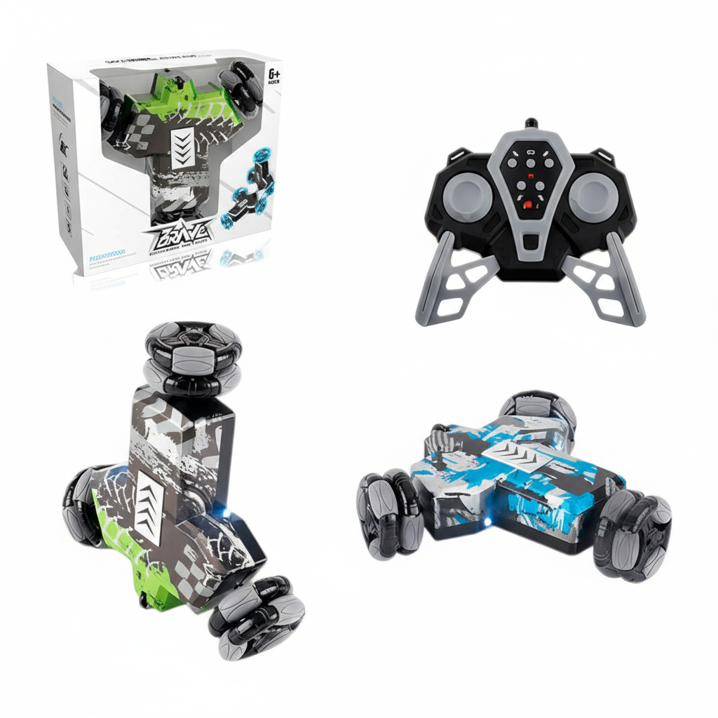 Автомобиль РУ LANSI WORLD трюковой со светом и звуком - фото 7