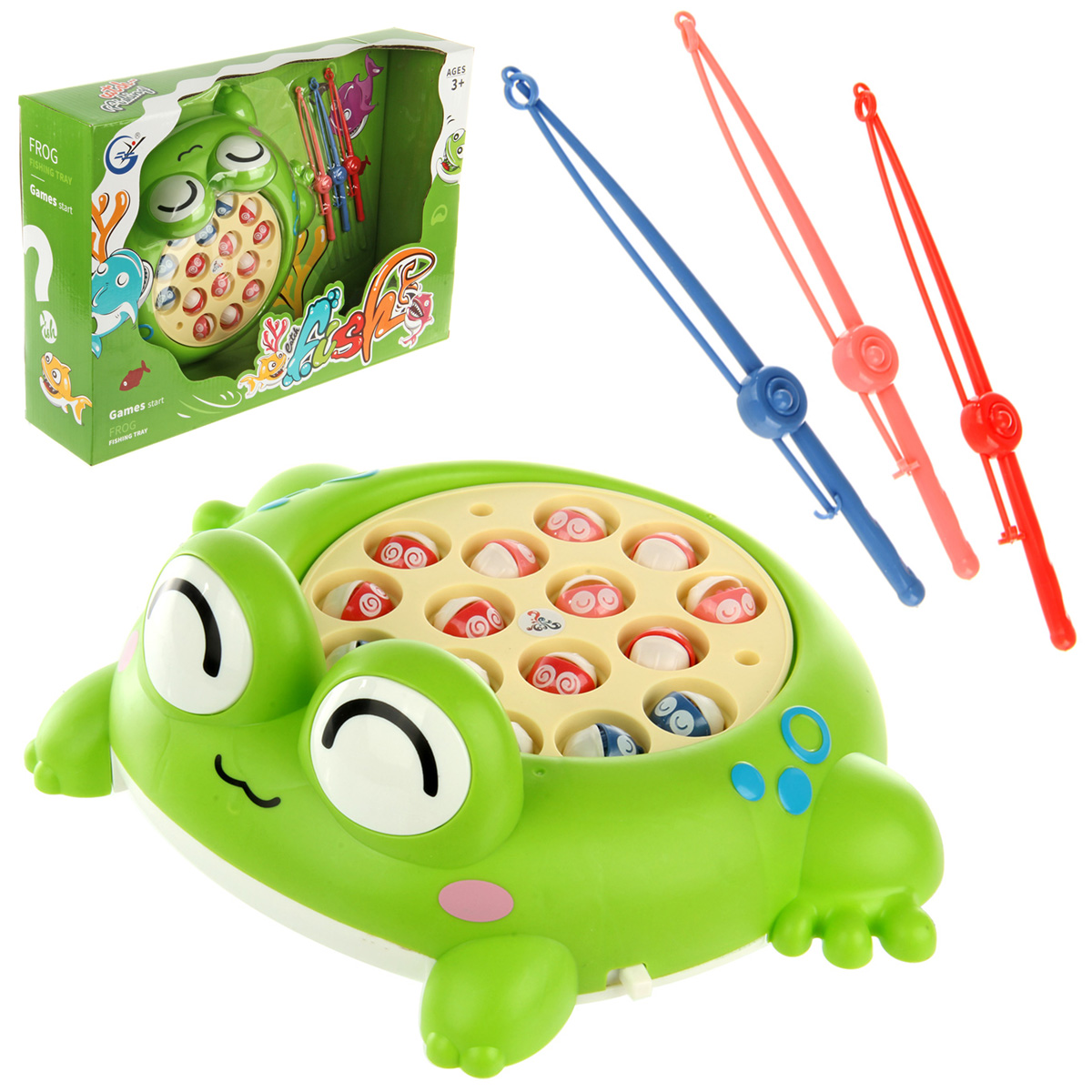 Игрушка Veld Co рыбалка Лягушка - фото 11