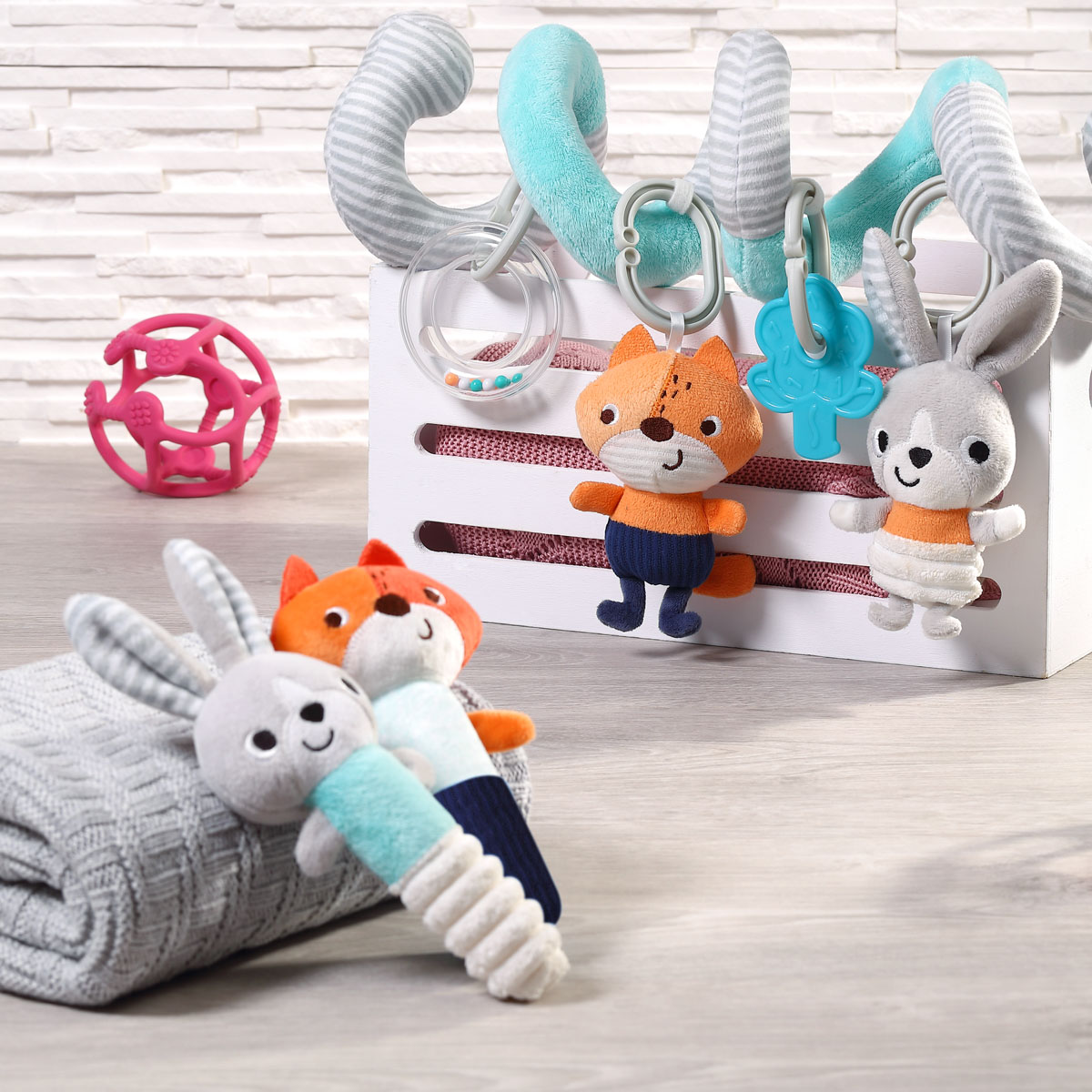 Игрушка Babyono погремушка FOX MONDAY - фото 8