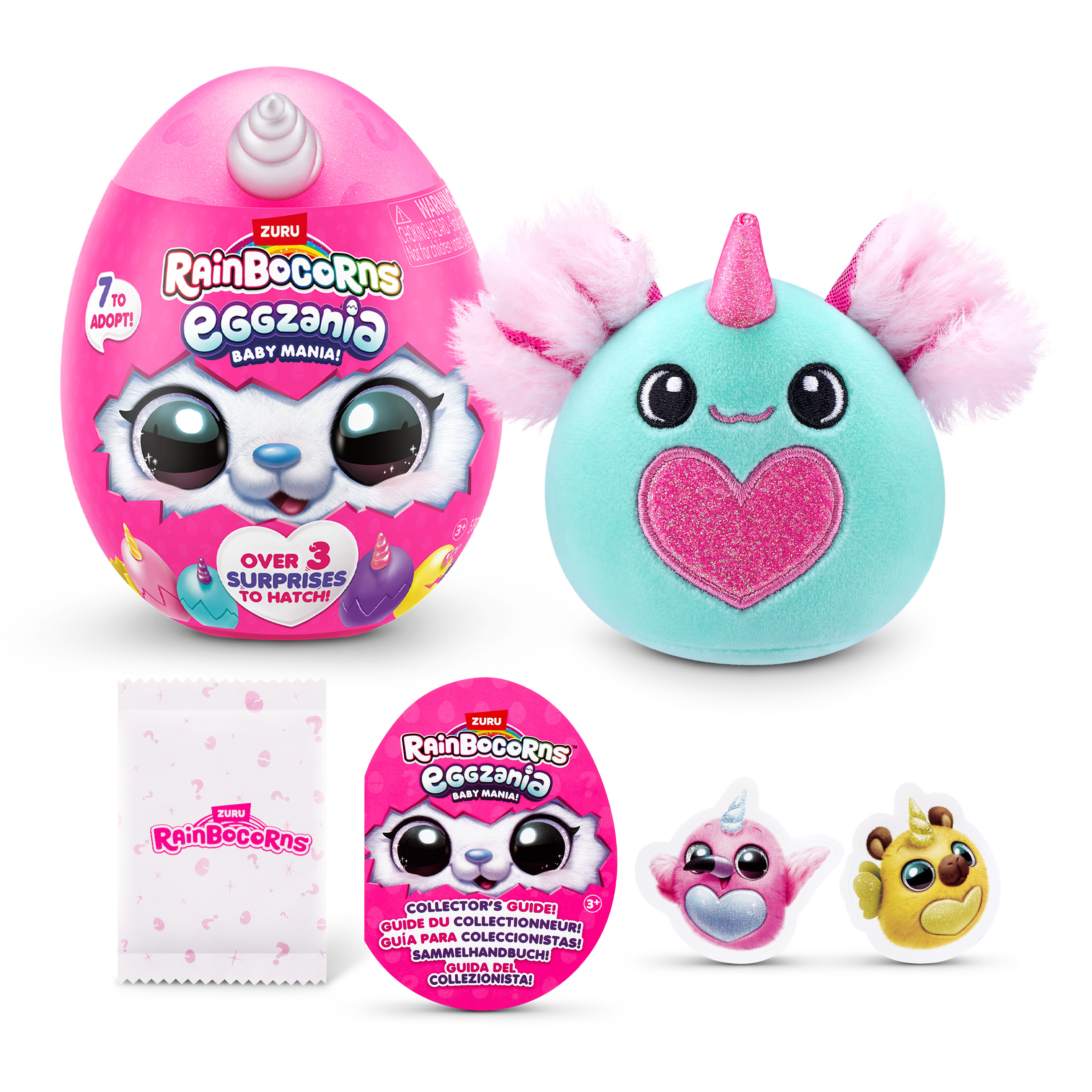 Игровой набор Zuru Rainbocorns Eggzania в ассортименте - фото 8