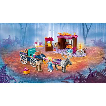 Конструктор LEGO Disney Princess Дорожные приключения Эльзы блочный