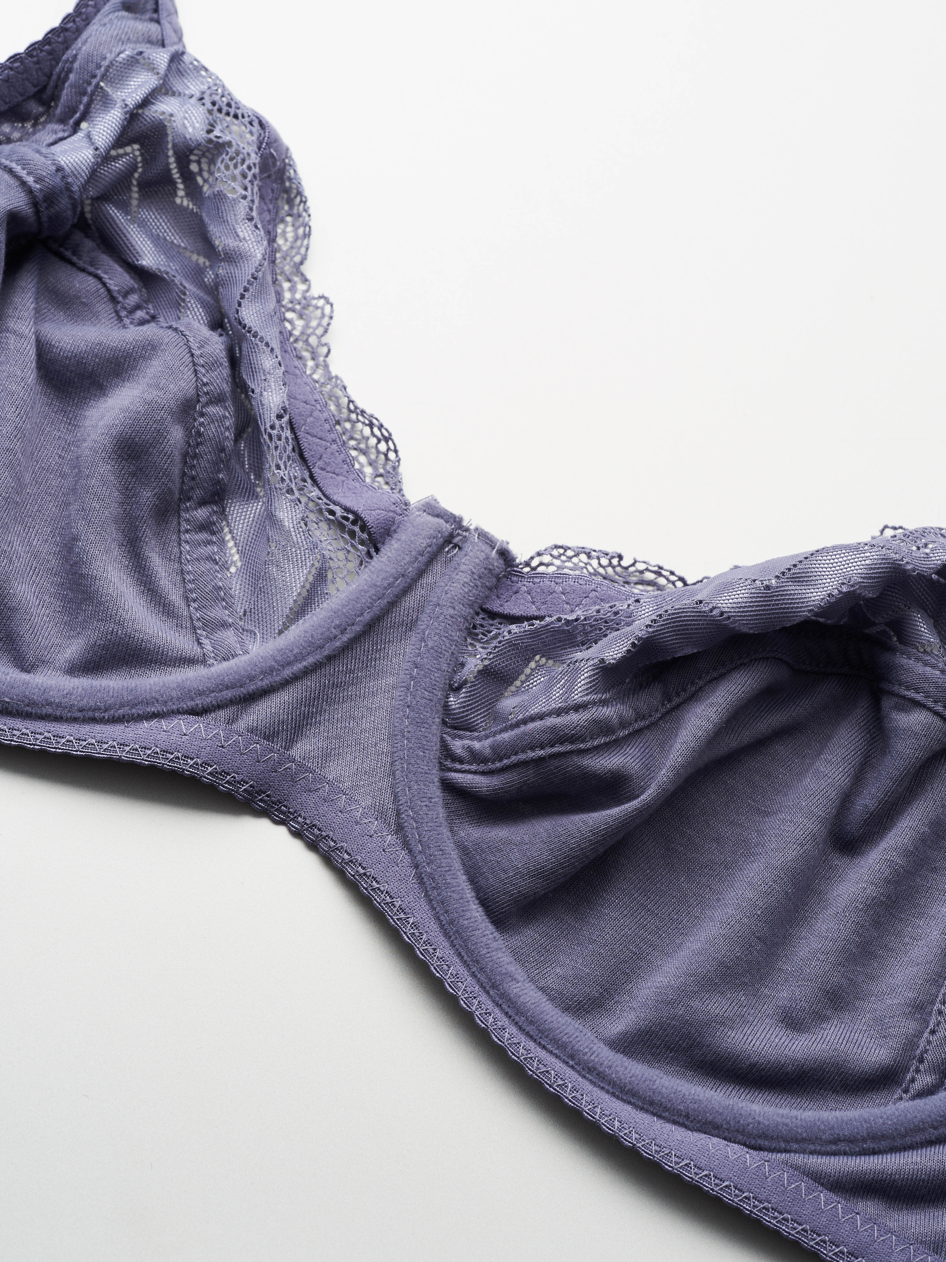 Бюстгальтер Настроение женщины L00012/СИНЕ-СЕРЫЙ - фото 7