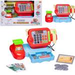 Игровой набор Abtoys продукты, прилавок, касса, тележки и корзинки