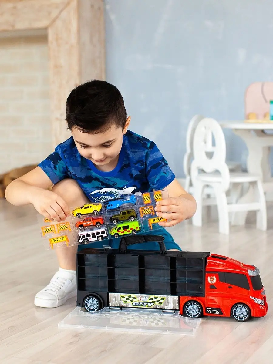 Автовоз Givito Мой город с тоннелем G205-018 - фото 3