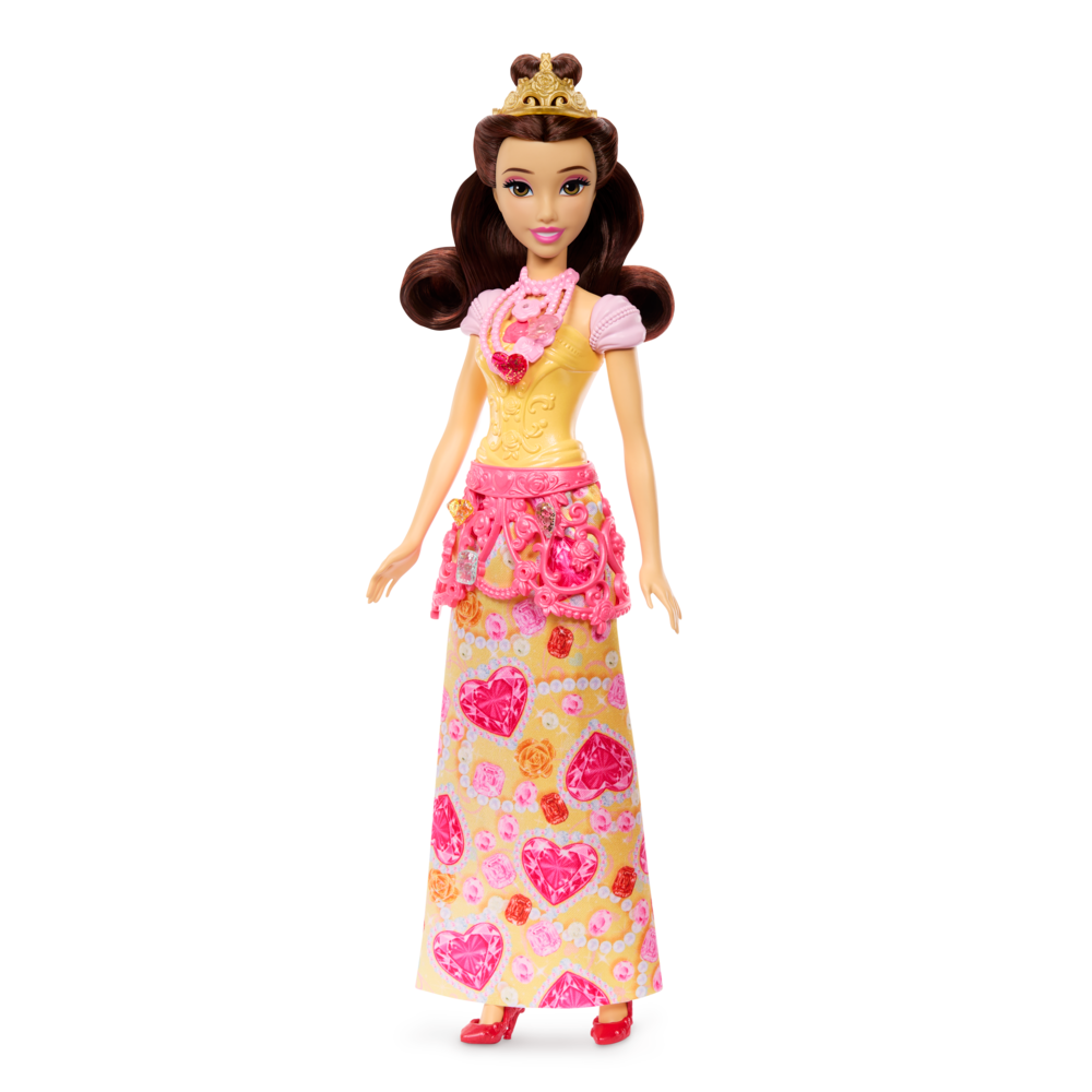 Кукла модельная Disney Princess Jewel Reveal Belle высота 29 см JHL51 - фото 4