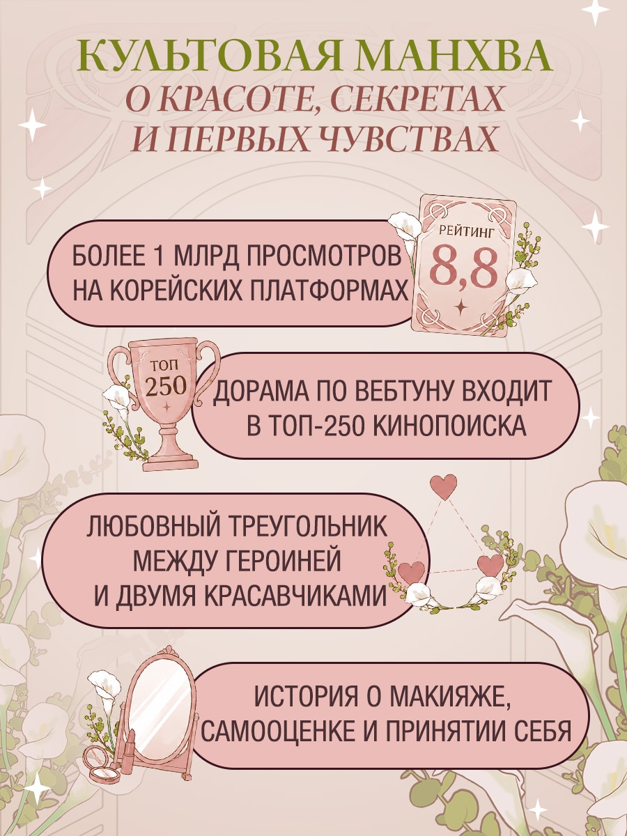 Книга Махаон Азия Луч вебтуны Яони Истинная красота Том 1 - фото 5