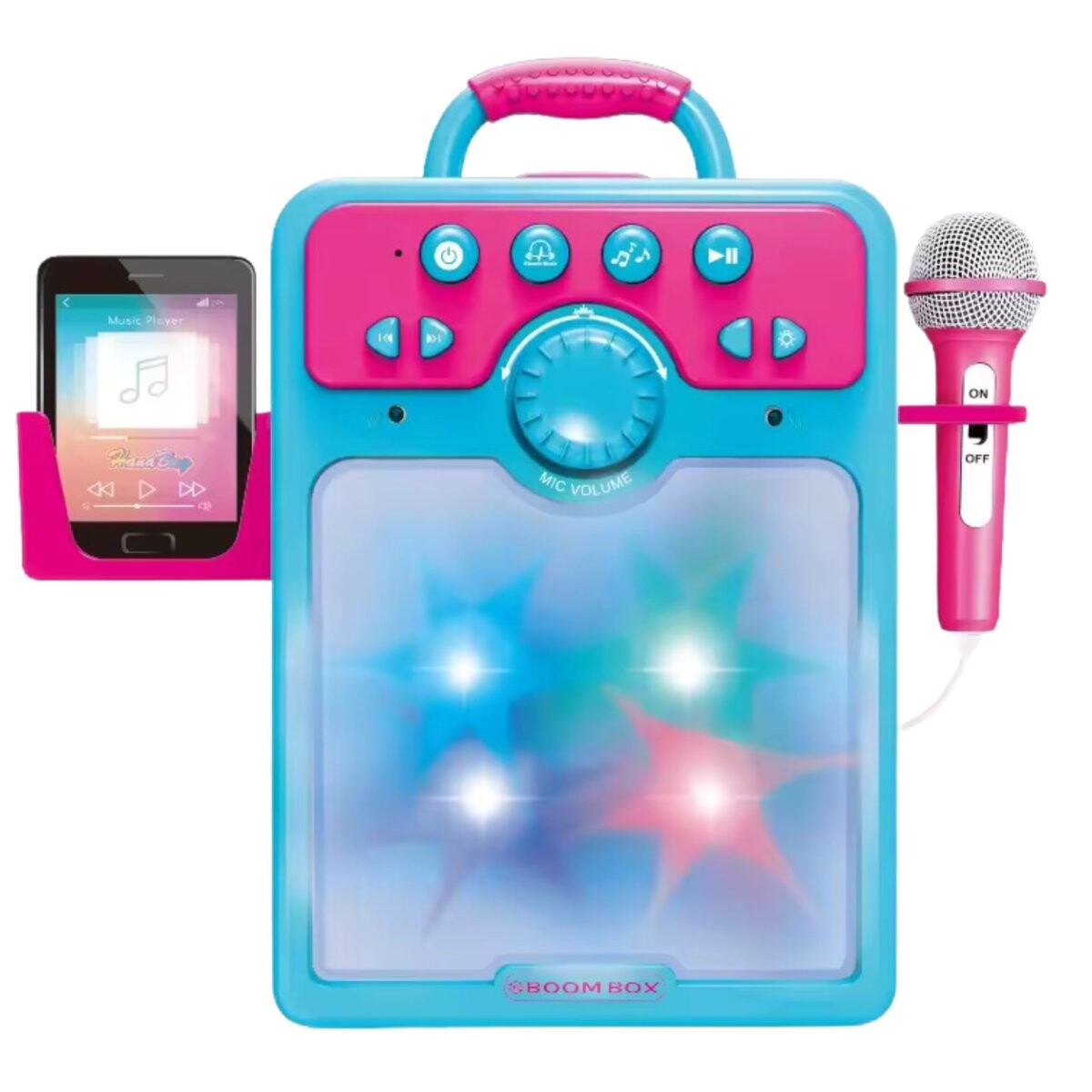 Игрушка музыкальная EVERFLO микрофон - фото 4