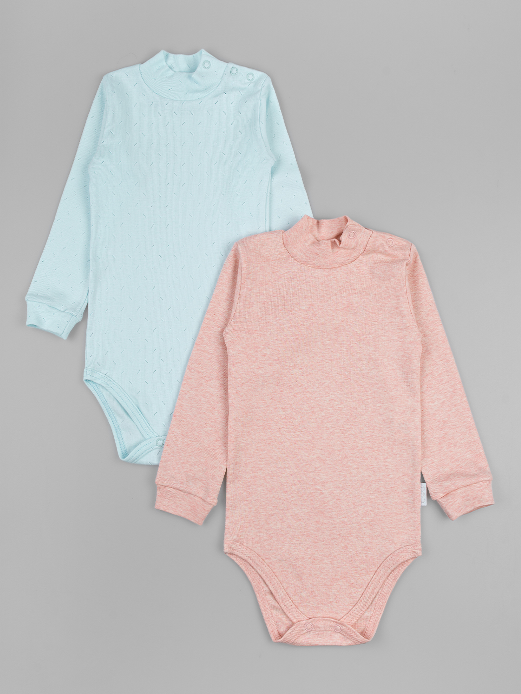 Боди 2 шт LEO 0643/1_голубой/розовый - фото 1