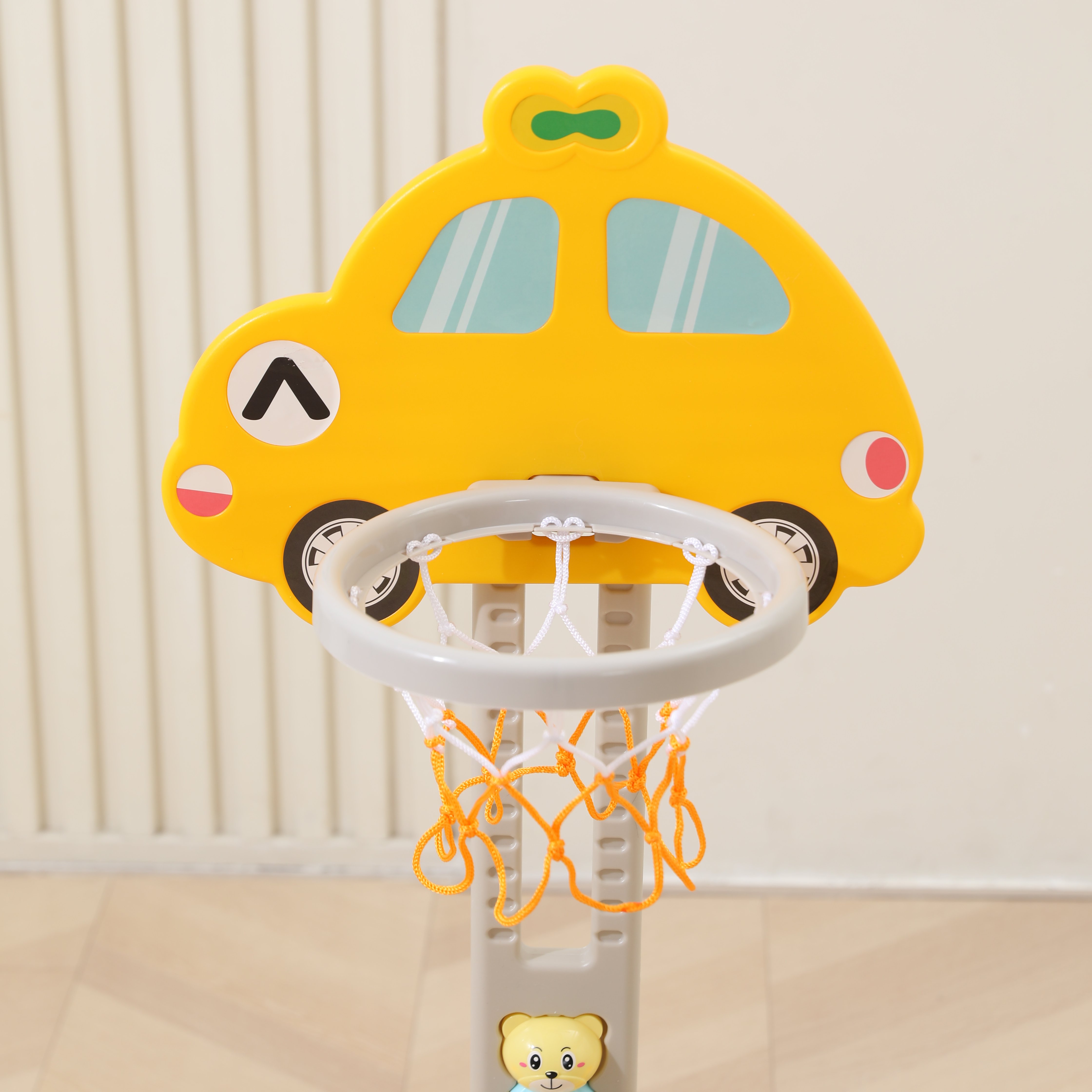 Горка детская UNIX Kids funny car Yellow - фото 9
