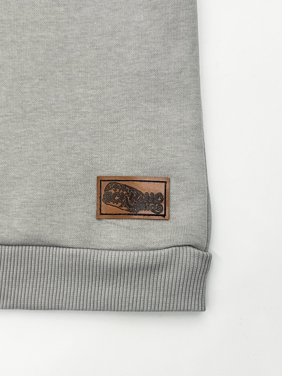 Худи-платье Эскимо у-12-2003серый - фото 3