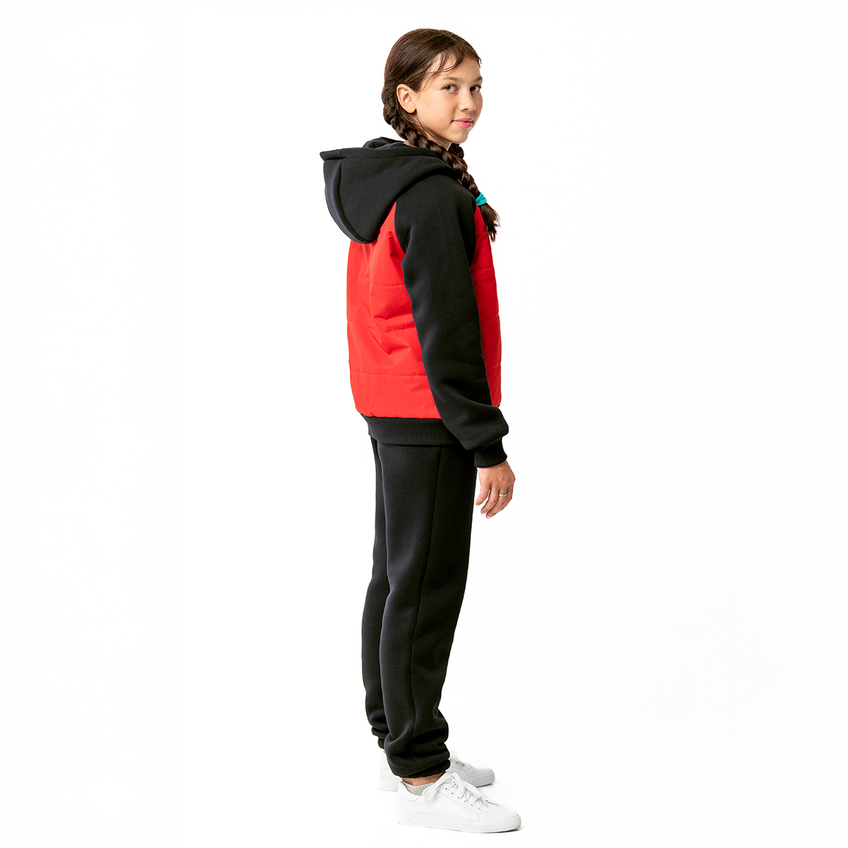 Спортивный костюм RODOS М-286/1/красный_черный - фото 4