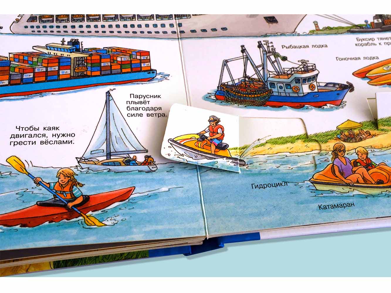 Книга Омега-Пресс Энциклопедия для малышей с окошками Что? Почему? Зачем? Транспорт - фото 23