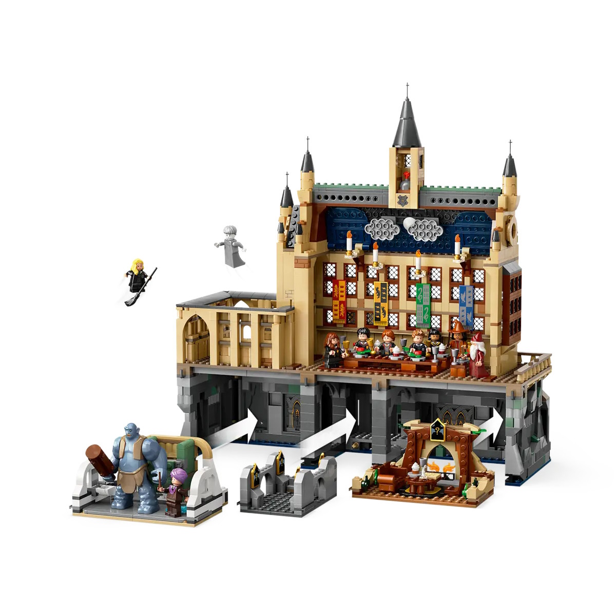 Конструктор LEGO Harry Potter Хогвартс Большой зал 1732 дет. - фото 4