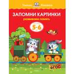 Книга Махаон Запомни картинки Развиваем память 5-6лет