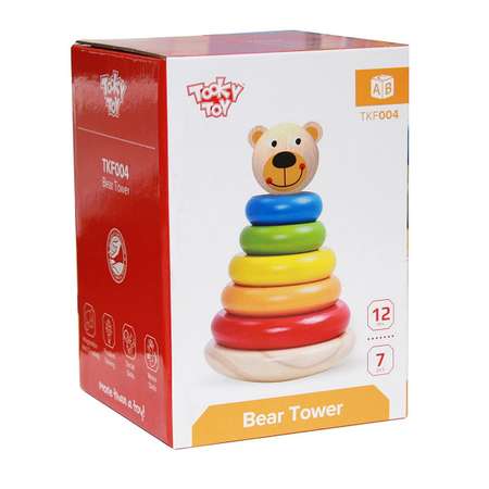 Игрушка Tooky Toy пирамидка