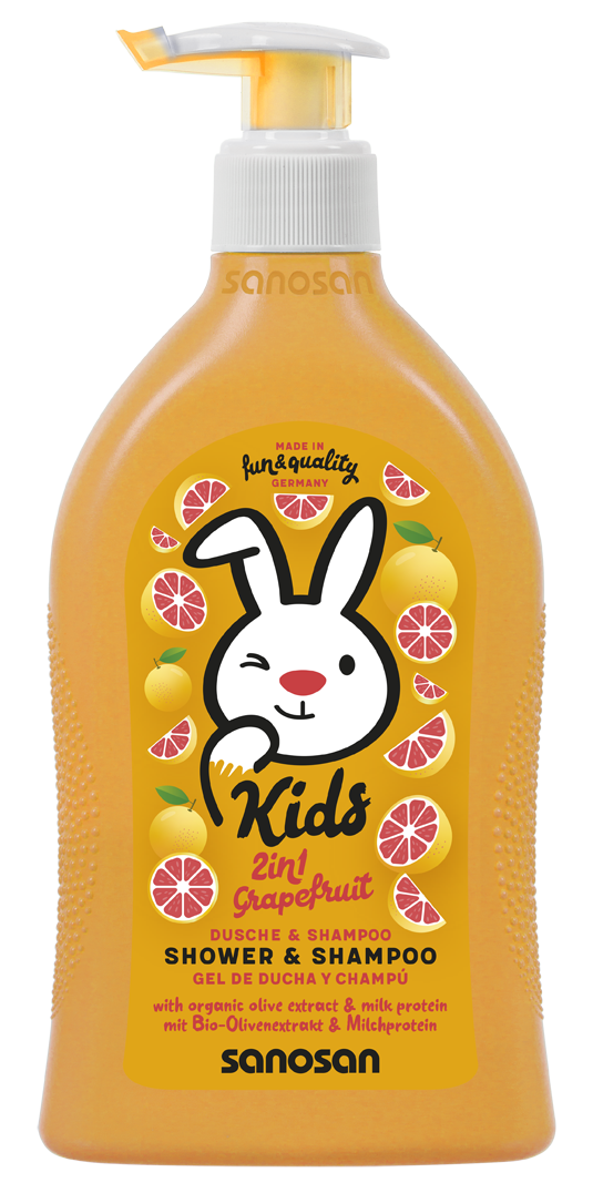 Шампунь-гель Sanosan Kids 400 мл - фото 2