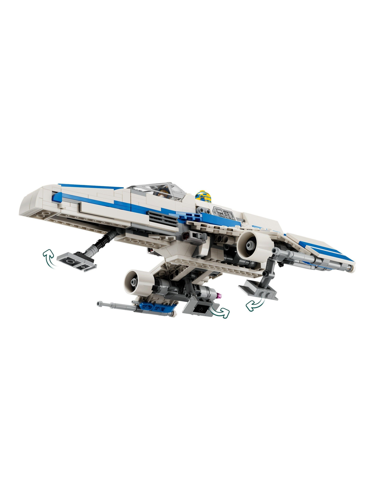 Конструктор LEGO Star Wars E-wing 1056 дет. - фото 4