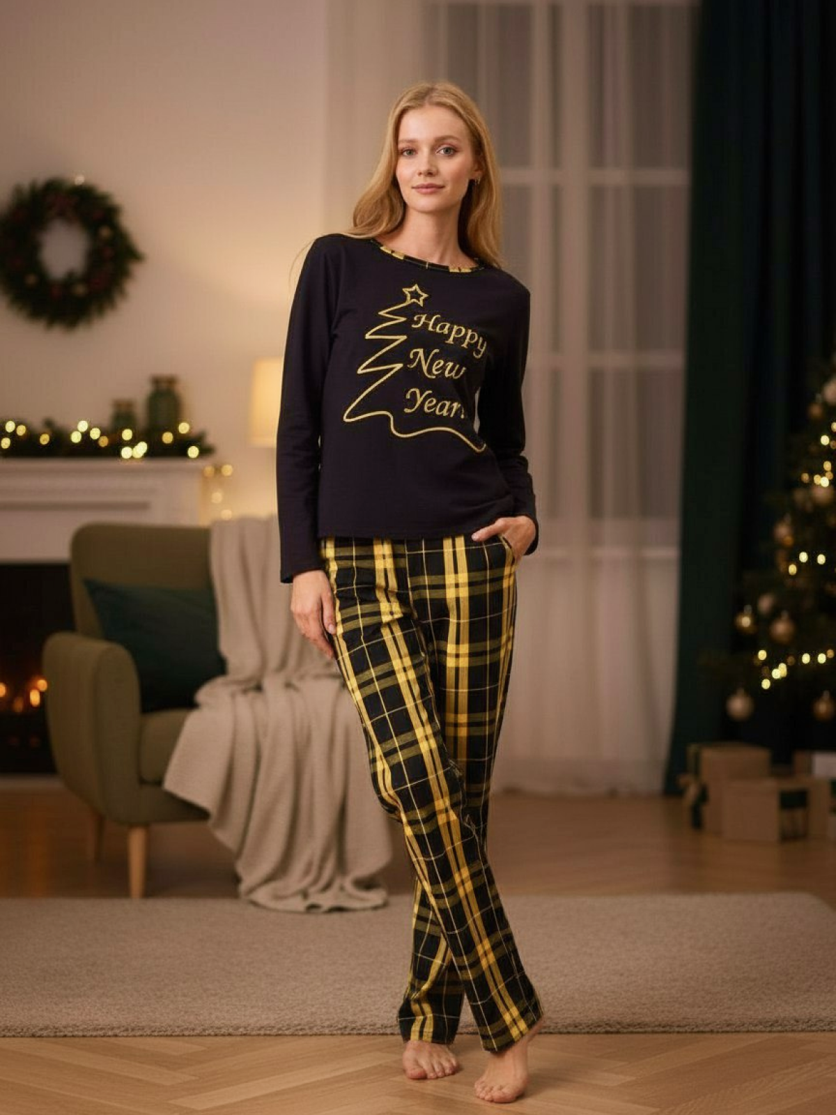 Пижама ДО-Детская Одежда 0405КПрД2/черныйЖ - фото 8