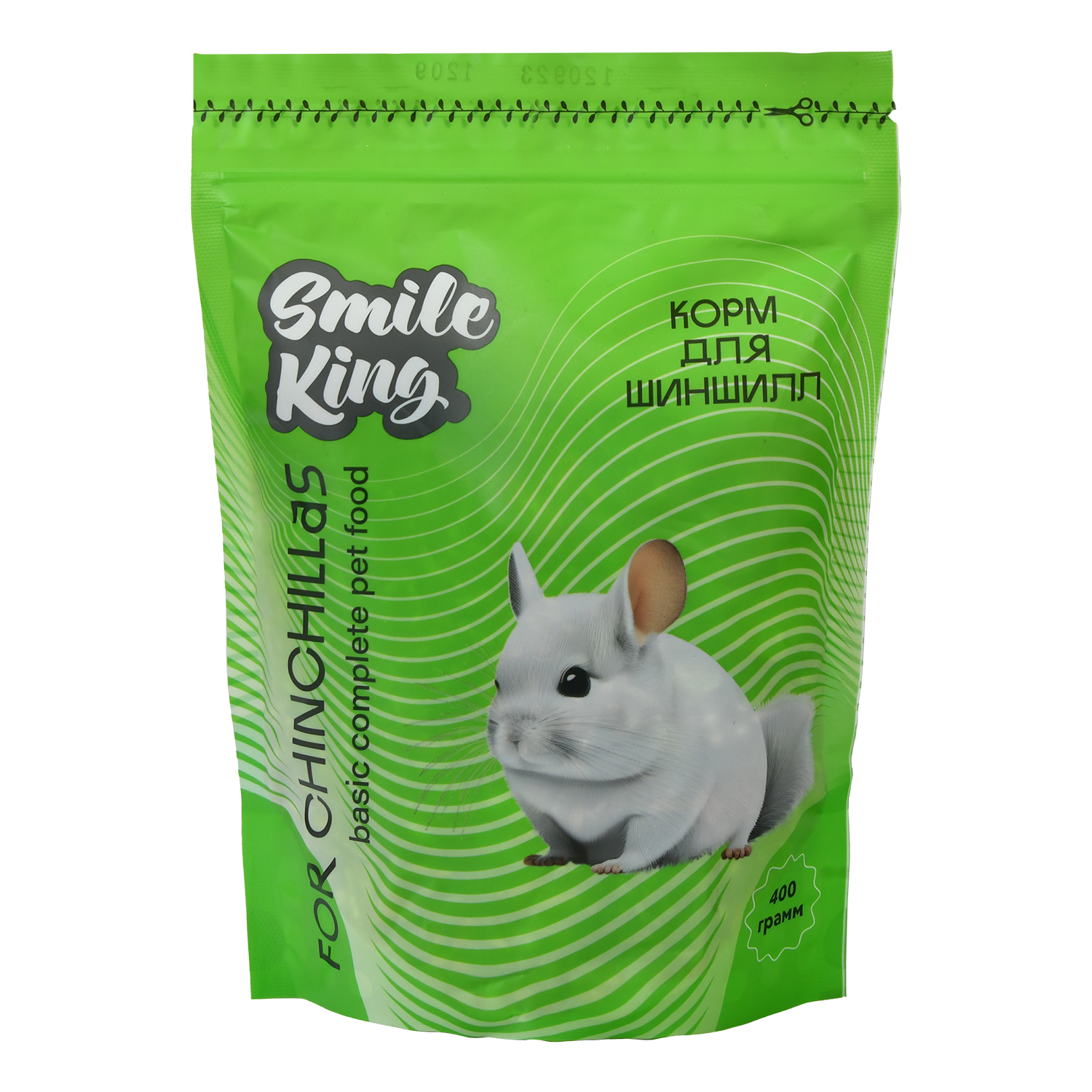 Корм для шиншиллы Smile King дой-пак пакет 400 г - фото 1