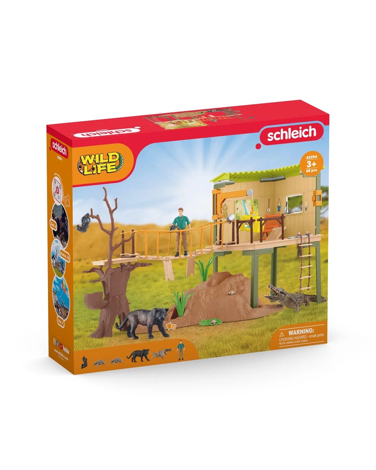 Игровой набор SCHLEICH Wild Life Safari station - фото 5