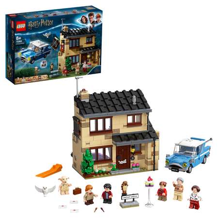 Конструктор LEGO Harry Potter Тисовая улица дом 4 блочный