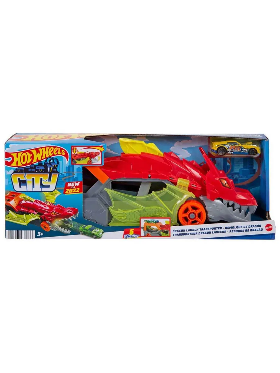 Гараж Hot Wheels Грузовик с хранилищем 117745 - фото 1