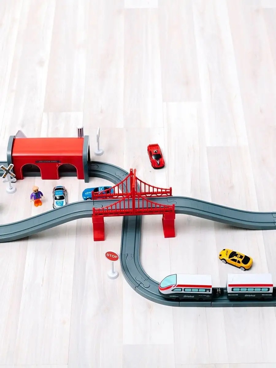 Набор железнодорожный Givito G201-013 - фото 4