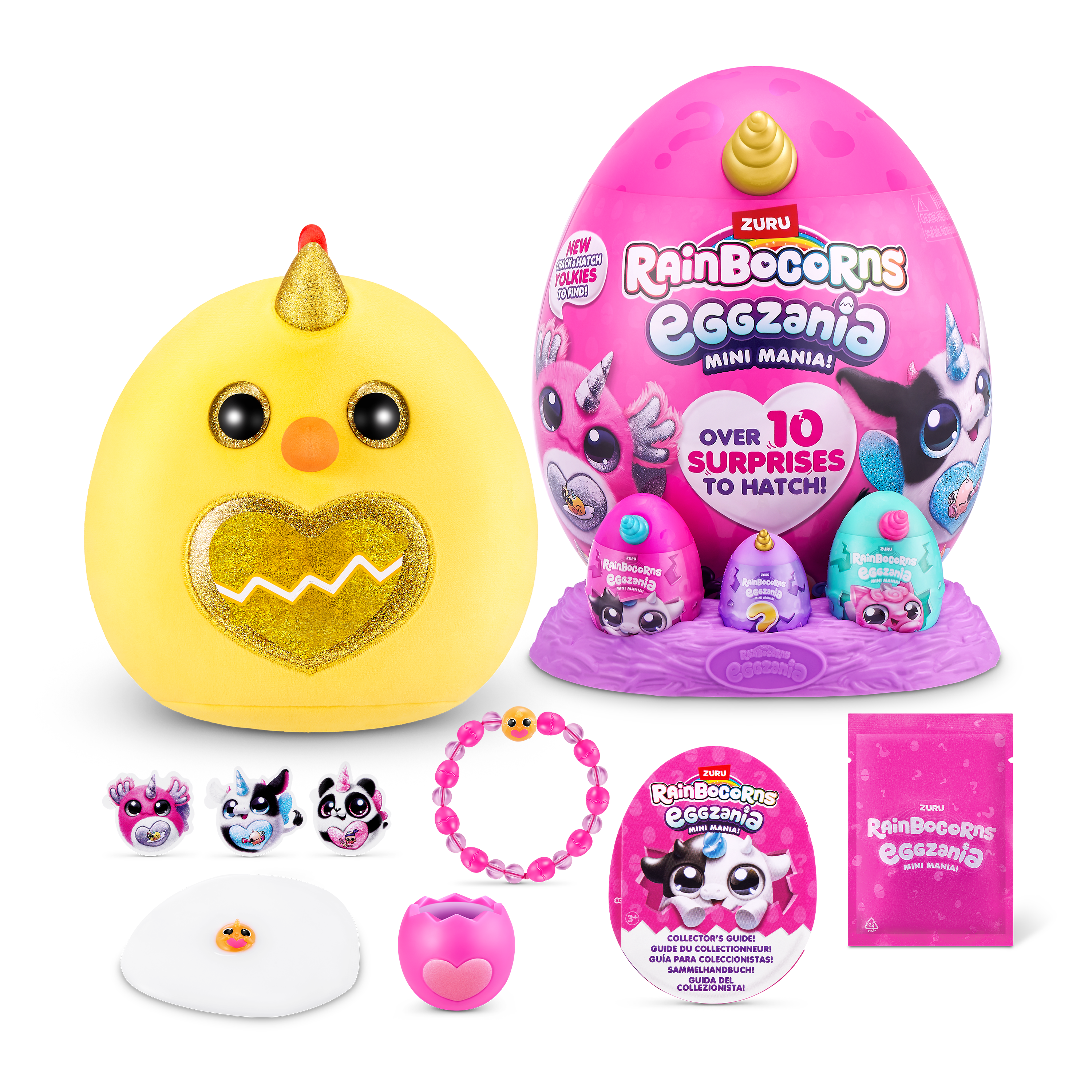 Мягкая игрушка Zuru Rainbocorns Eggzania - фото 17